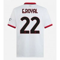 AC Milan Emerson Royal #22 Fotballklær Bortedrakt 2024-25 Kortermet